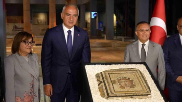 ABD'den iade edilen tarihi mozaik Zeugma'da sergilenecek