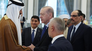 Cumhurbaşkanı Erdoğan'dan Katar Emiri Al Sani’ye taziye ziyareti