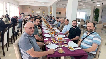 Müftü İsmail Çınar'a Veda Yemeği