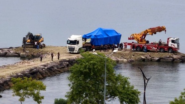 Giresun'da Sahil Güvenlik Botu Kaza Yaptı
