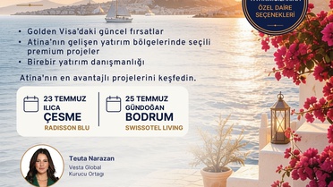 Vesta Global, Yatırımcıları Çeşme ve Bodrum'da Buluşturacak
