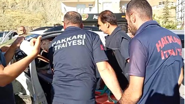 Hakkari'de Trafik Kazası: 1 Yaralı