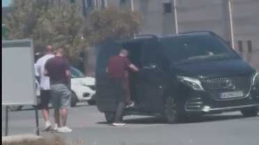 Haluk Levent'in gözaltına alınmadan önceki görüntüsü