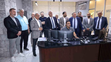 KKTC Ekonomi Bakanı AOSB'yi Ziyaret Etti