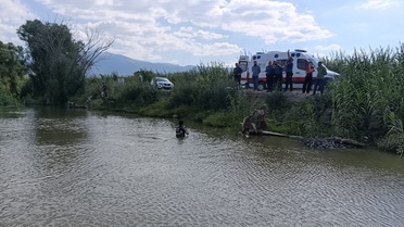 Salihli'de Dereye Giren Çocuk Hayatını Kaybetti