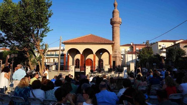 Midilli'de Tarihi Camii Yeniden Açıldı