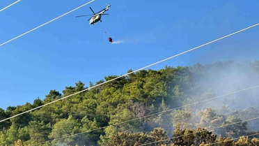 Ortaca'daki orman yangını kontrol altına alındı