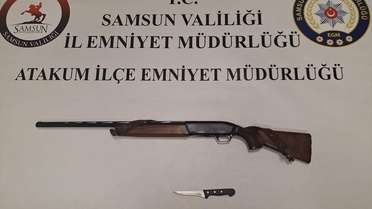 Samsun'da Yan Bakma Kavgası: 1 Yaralı