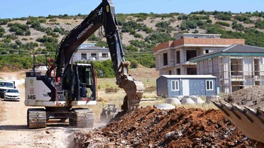 Yatağan'da yeni yerleşim birimine kanalizasyon hizmeti