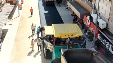 Yenipazar'da sıcak asfalt çalışmaları hız kesmiyor