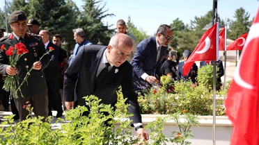 Elazığ'da 15 Temmuz Şehitlik Ziyareti