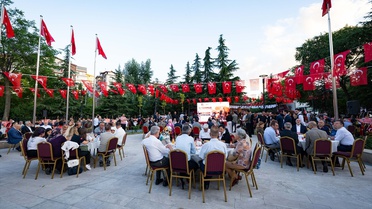 15 Temmuz Anma Programı: Şehitler ve Gaziler Onurlandırıldı