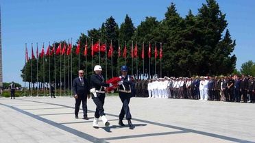 Şehitler Abidesi'nde 15 Temmuz Anma Töreni