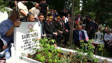 Samet Uslu 10. yılında kabri başında anıldı