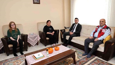 Şehit ve gazi aileleri unutulmadı