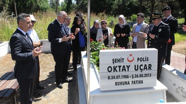 Bafra'da 15 Temmuz Şehitlik Ziyareti ve Mevlit