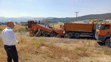 Bilecik'te TOKİ ulaşımına yeni alternatif yol
