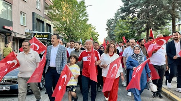 15 Temmuz Demokrasi ve Milli Birlik Günü: İllerde coşkulu anma etkinlikleri