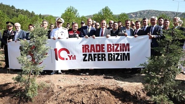 Muğla'da 15 Temmuz anma programı