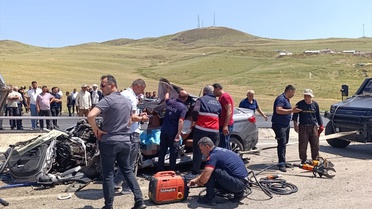Varto'da Kaza: 2 Ölü, 1 Yaralı