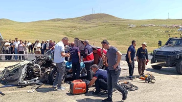Muş'ta Trafik Kazası: 2 Ölü