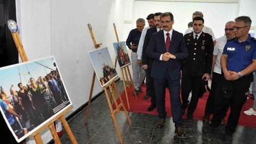 Salihli'de 15 Temmuz sergisi duygu dolu anlar yaşattı