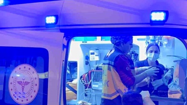 Çorlu'da Zincire Çarpan Motosiklet Kazası