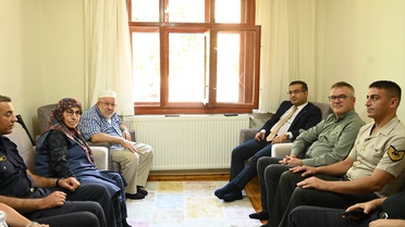 Şehit Muhsin Kiremitçi'nin ailesine ziyaret