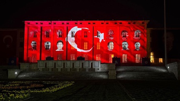 TBMM'de 15 Temmuz'a özel mapping gösterisi