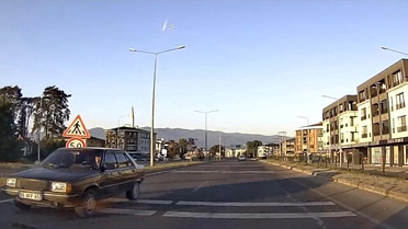 Düzce'de Ters Şeride 90 Bin Lira Ceza