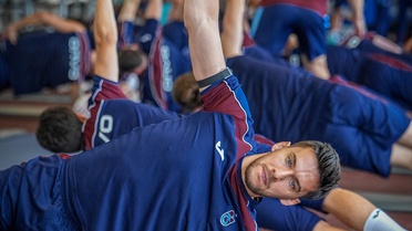 Trabzonspor Çift Antrenmana Devam Ediyor