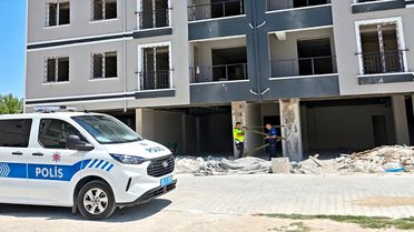 Aksaray'da İnşaat İşçisi Merdivenden Düştü