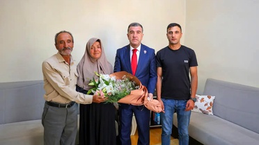 Vali Eldivan, 15 Temmuz Gazilerini Evlerinde Ziyaret Etti