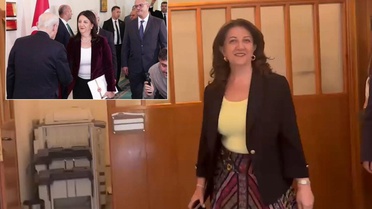 Bahçeli ile görüşme sonrası Pervin Buldan'dan tek cümlelik açıklama
