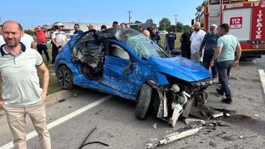 Sakarya'da Trafik Kazası: 1 Yaralı