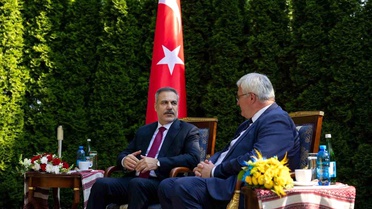 Hakan Fidan Kiev'de Andriy Sibiha ile Görüştü