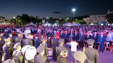 Erzincan'da 15 Temmuz Demokrasi Nöbeti