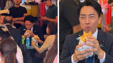 Japonya Savunma Bakanı Koizumi'den İstanbul'da 'uskumru sandviç' paylaşımı