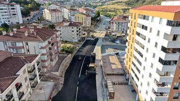 Karabük'te 1010. Cadde modern bulvara dönüştürülüyor