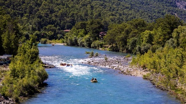 Köprüçay'da Rafting Turları Başladı