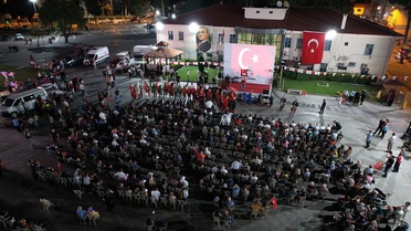 Selendi ve Kula'da 15 Temmuz coşkusu: Şehitler anıldı, gaziler ziyaret edildi