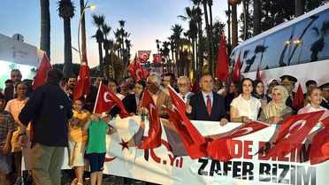 Marmaris'te 15 Temmuz Şehitleri Dualarla Anıldı