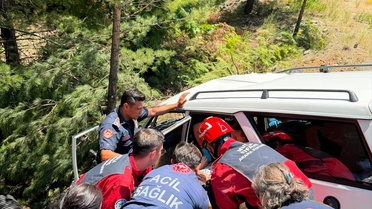 Menteşe'de Trafik Kazası: 2 Yaralı