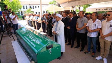 Muğla Valisi, şehit yakını Muharrem Fakı'nın cenaze törenine katıldı