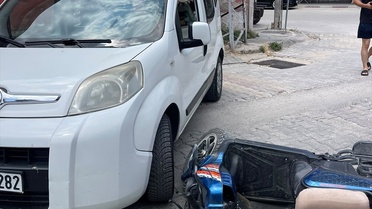 Osmaniye'de motosiklet kazası: 1 yaralı