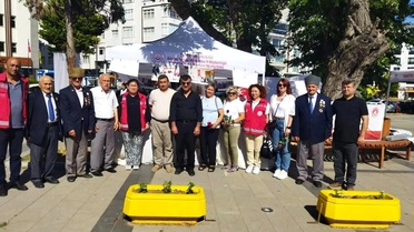 Şehit yakınları ve gazilerin sanat dolu sergisi Sinop'ta beğeni topladı