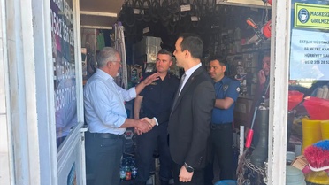 Kaymakam Avcı Esnafı Ziyaret Etti