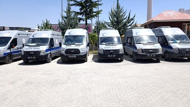 Van'da hasta nakil araçları yenilendi