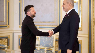 Zelenskiy'den Fidan'a Teşekkür