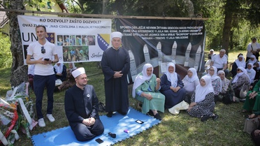 Srebrenitsa'da 31. Yıl Anması